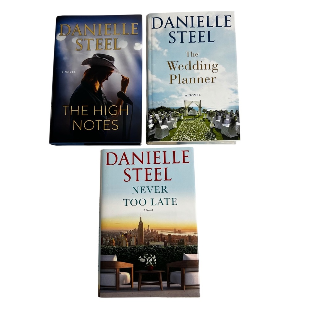 Danielle Steele Hardback Books Lot/3 W/Dustcovers Contemporary Women/Romance